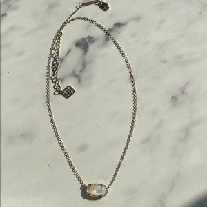 Ivory mother of pearl Kendra Scott necklace